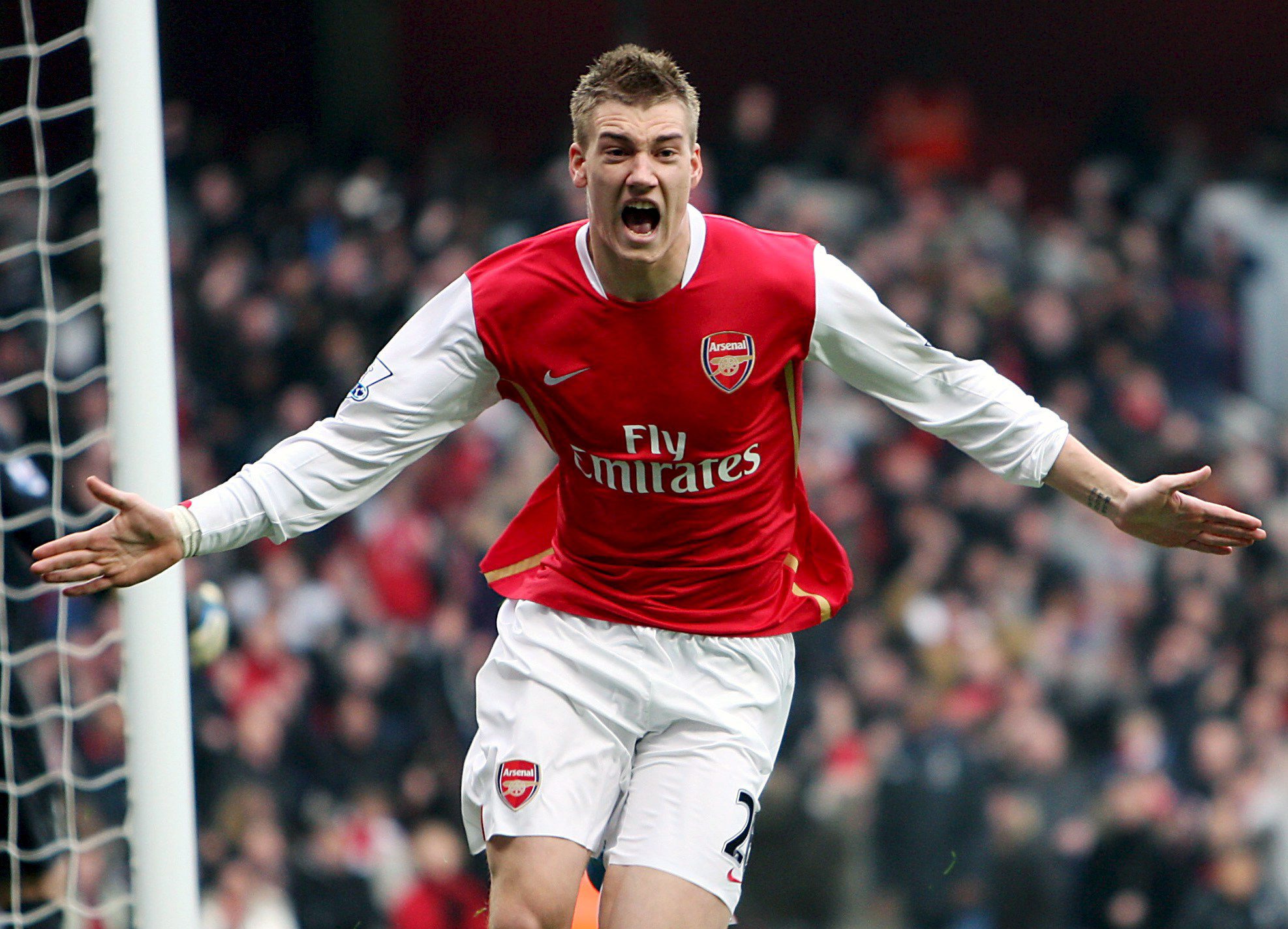Nicklas Bendtner war 2007 Stammspieler im Arsenal-Kader