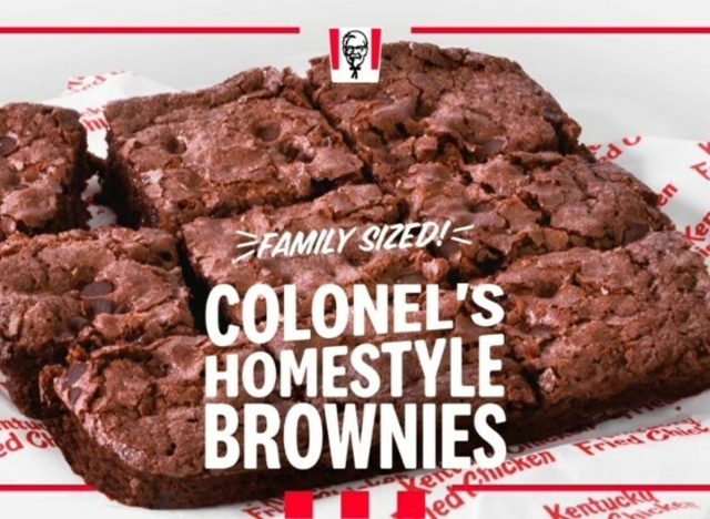 KFC-Colonels Homestyle-Brownies