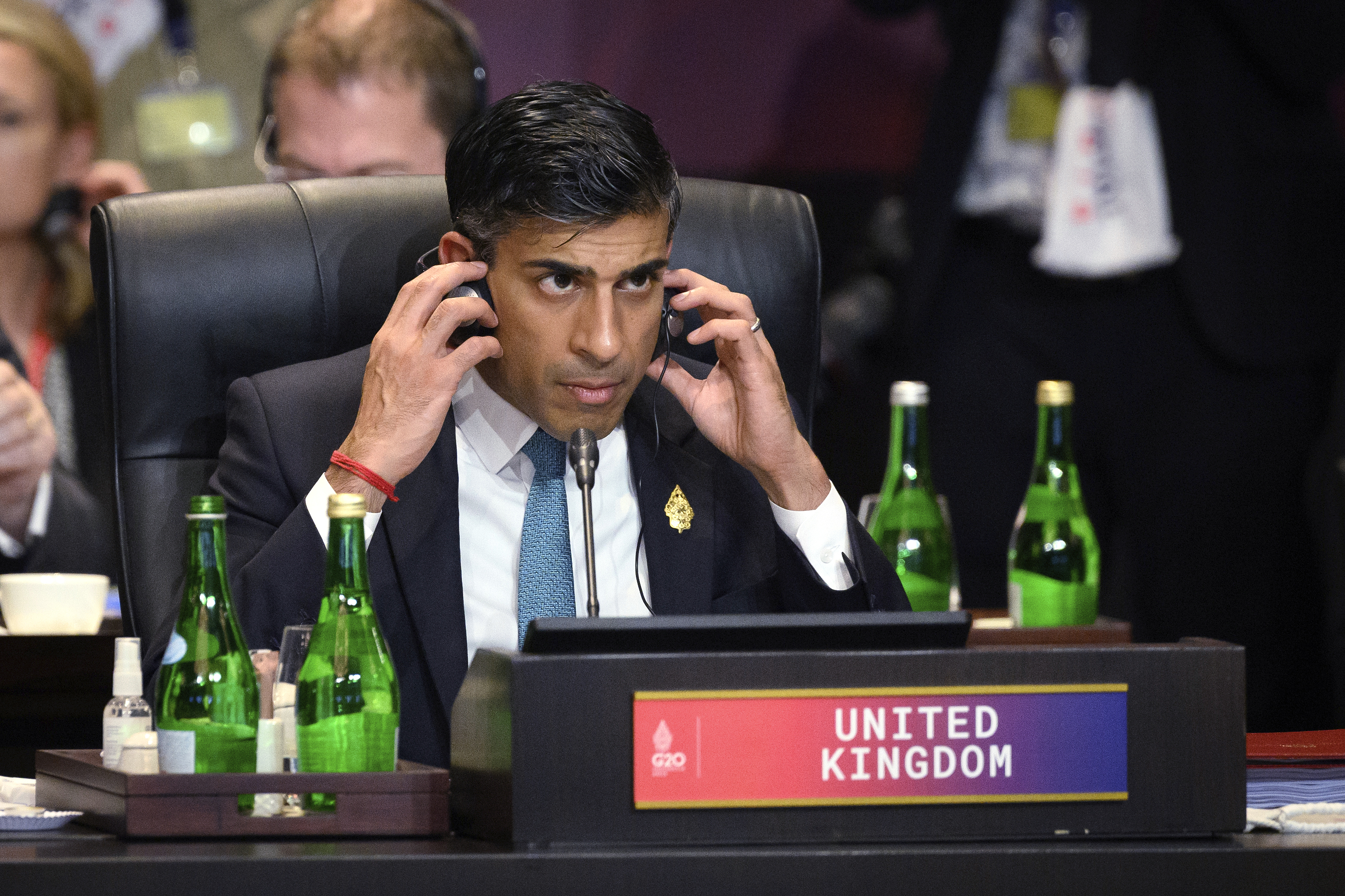 November, 2022: Rishi attends a working session on food and energy security at the G20 Summit in Nusa Dua, Bali, Indonesia
