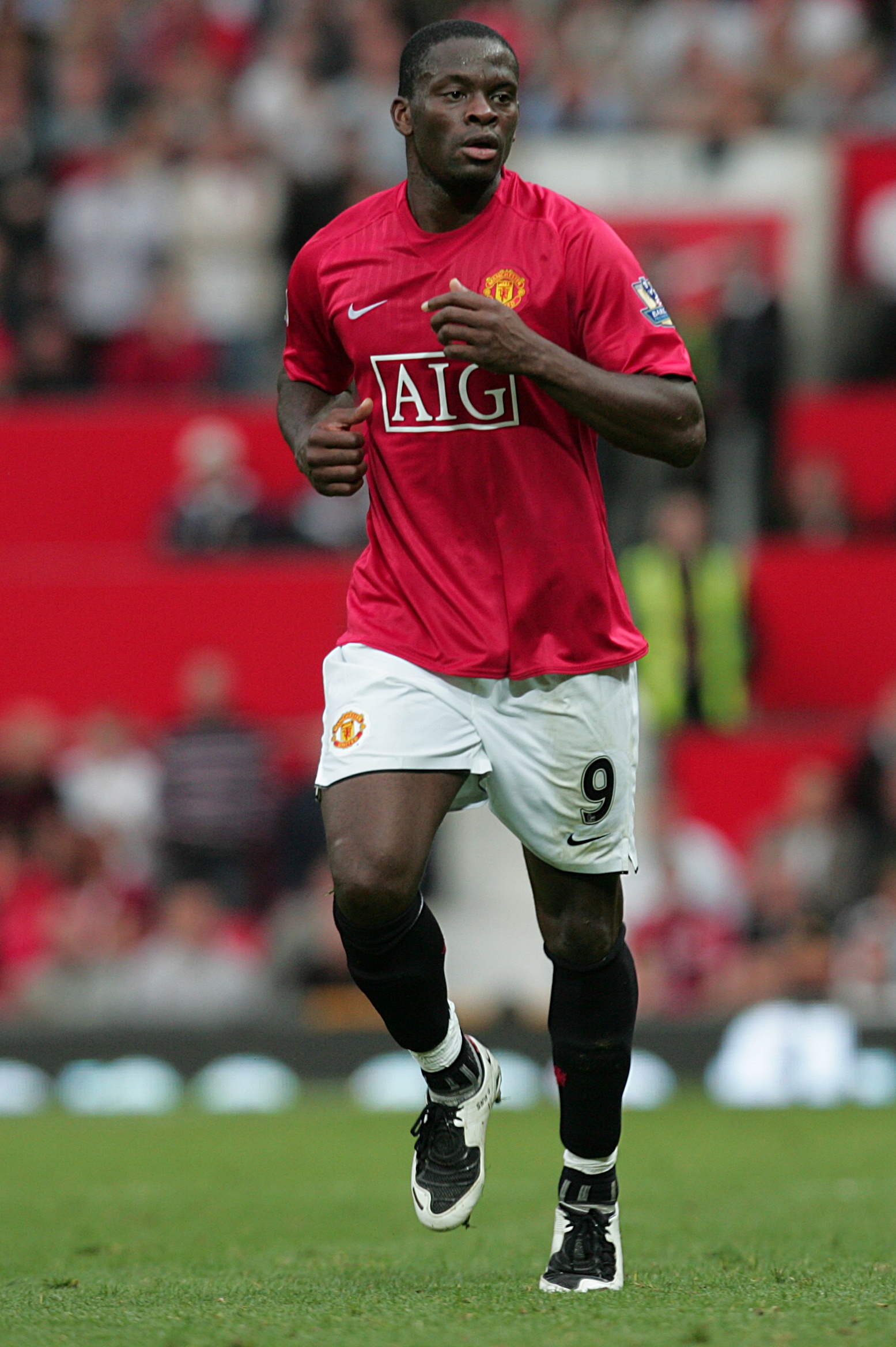 Saha gewann mit Man Utd in der Saison 2007/08 die Champions League