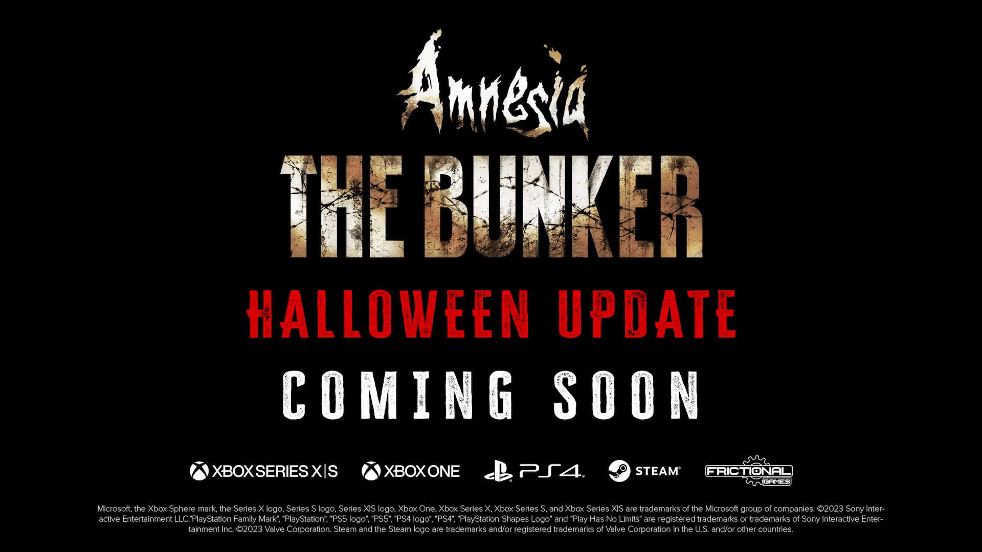 Amnesia, das Bunker-Halloween-Update