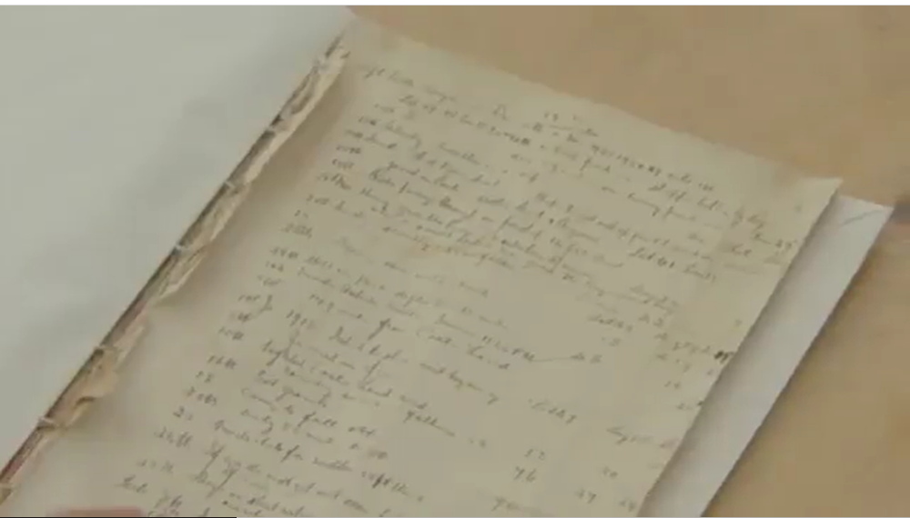 Die Frau erklärte, es sei ein "Transkript" des Tagebuchs, geschrieben von einem der "Mitglieder der Shackleton-Expeditionscrew an Bord der Endurance"