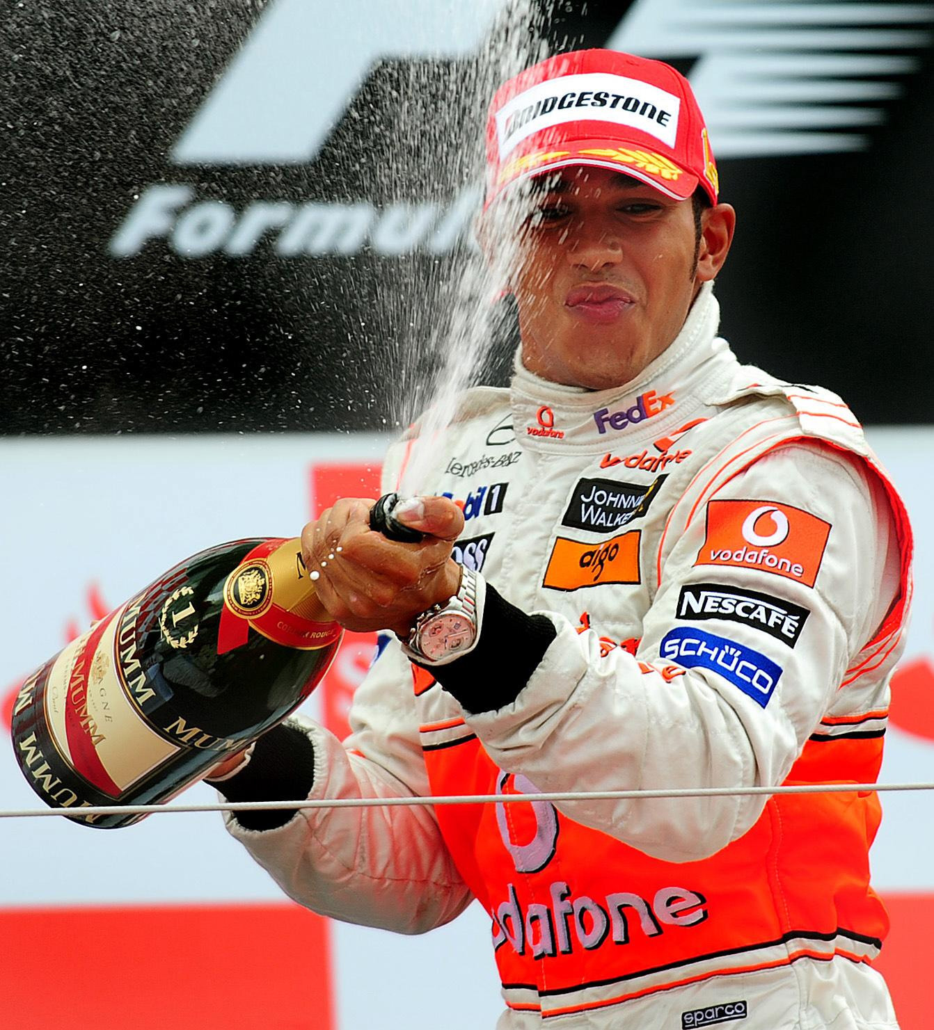 Hamilton gewann 2008 mit McLaren seinen ersten Weltmeistertitel