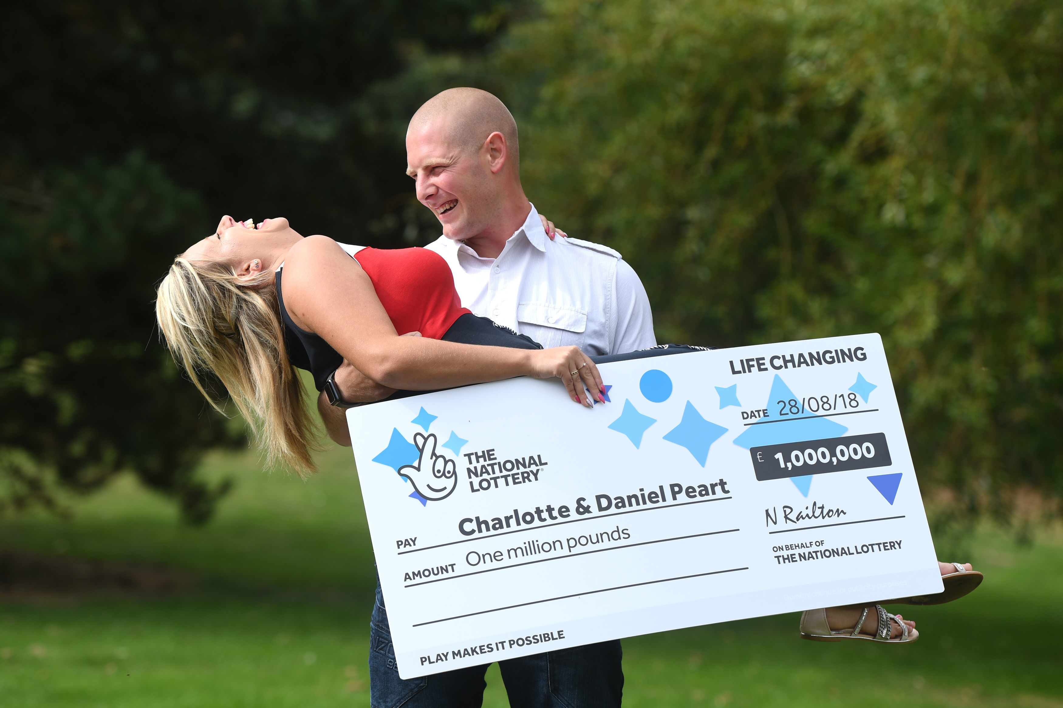 Das Paar gewann vor fünf Jahren 1 Million Pfund beim EuroMillions-Jackpot