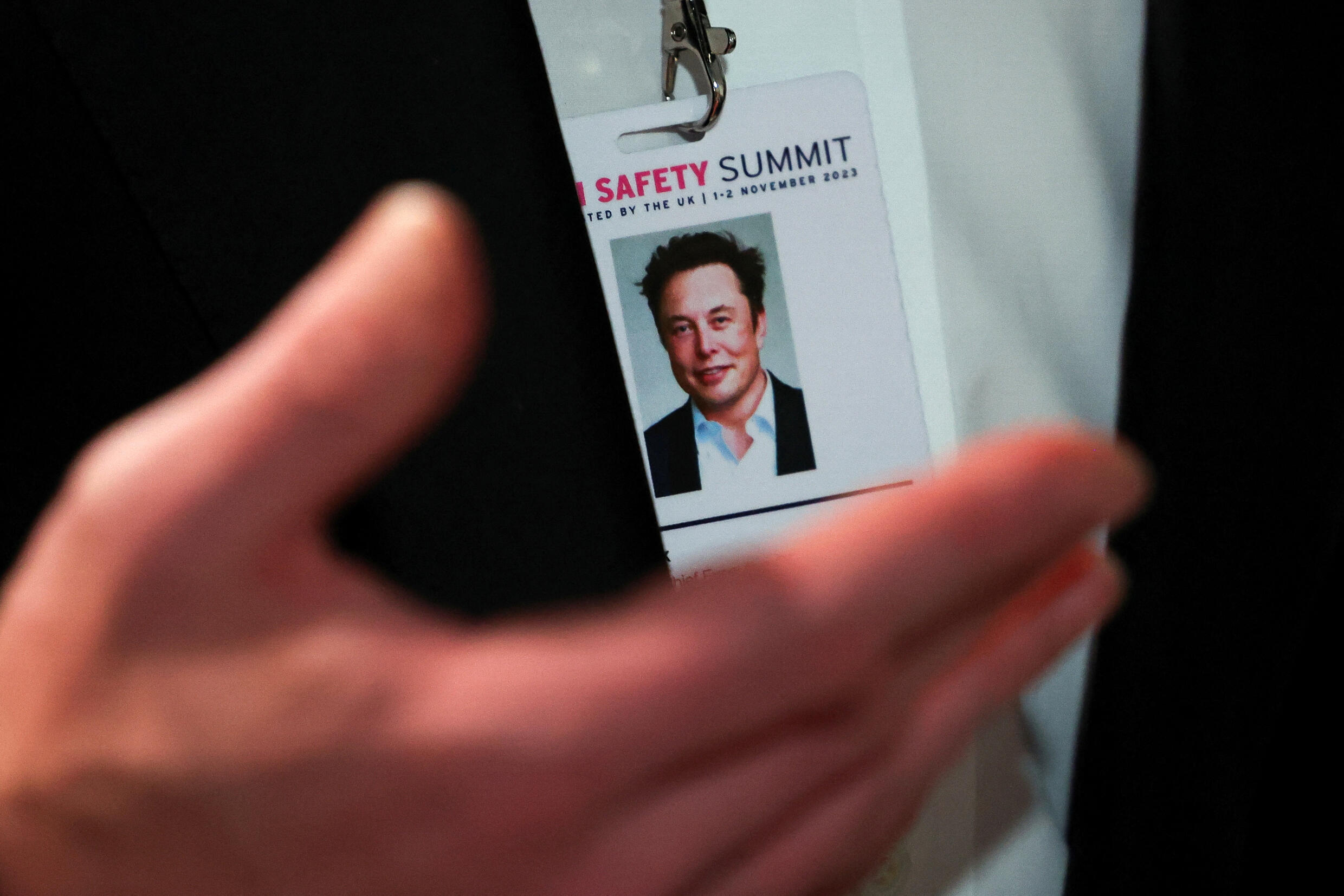 Elon Musk, CEO von SpaceX, X und Tesla, nahm an der Konferenz teil