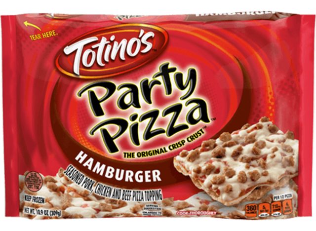 Totinos Hamburger-Partypizza