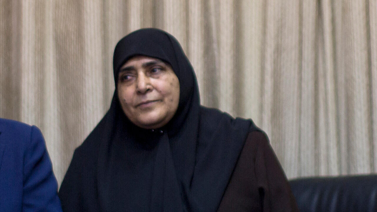 Jamila al-Shanti photographed in Gaza City on June 8, 2014.