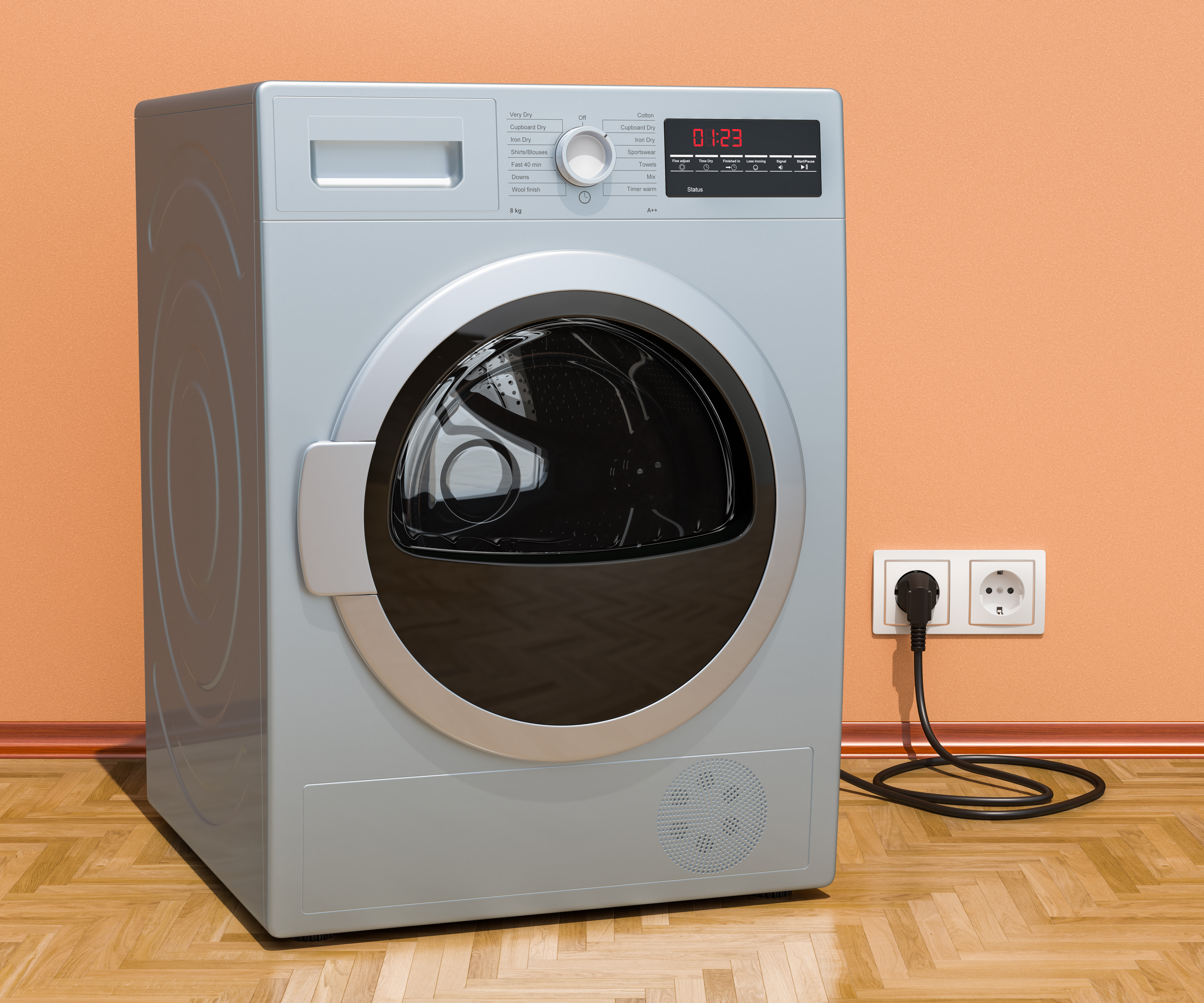 Sie können dazu beitragen, dass Ihr Wäschetrockner effizienter läuft und das Trocknen beschleunigt, indem Sie nach jedem Gebrauch Flusen entfernen und den Filter reinigen