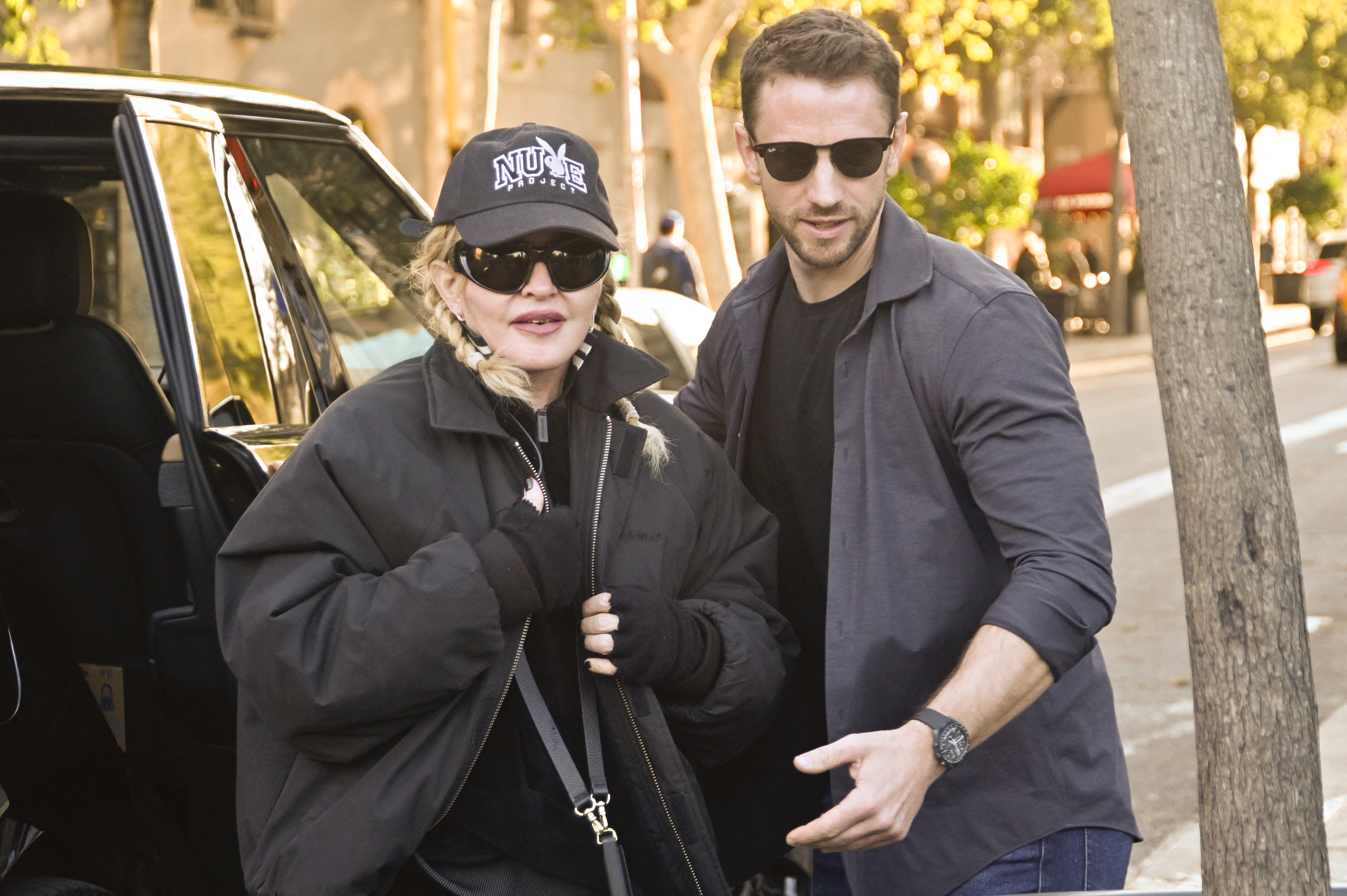 Madonna verbrachte einige Zeit mit Besichtigungen in Barcelona, ​​bevor sie ihre Welttournee fortsetzte