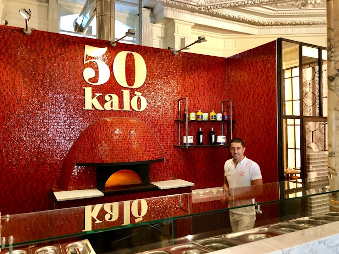 50 Kalo ist Gianfrancos Lieblingspizza und Margheritas gibt es für 12 £