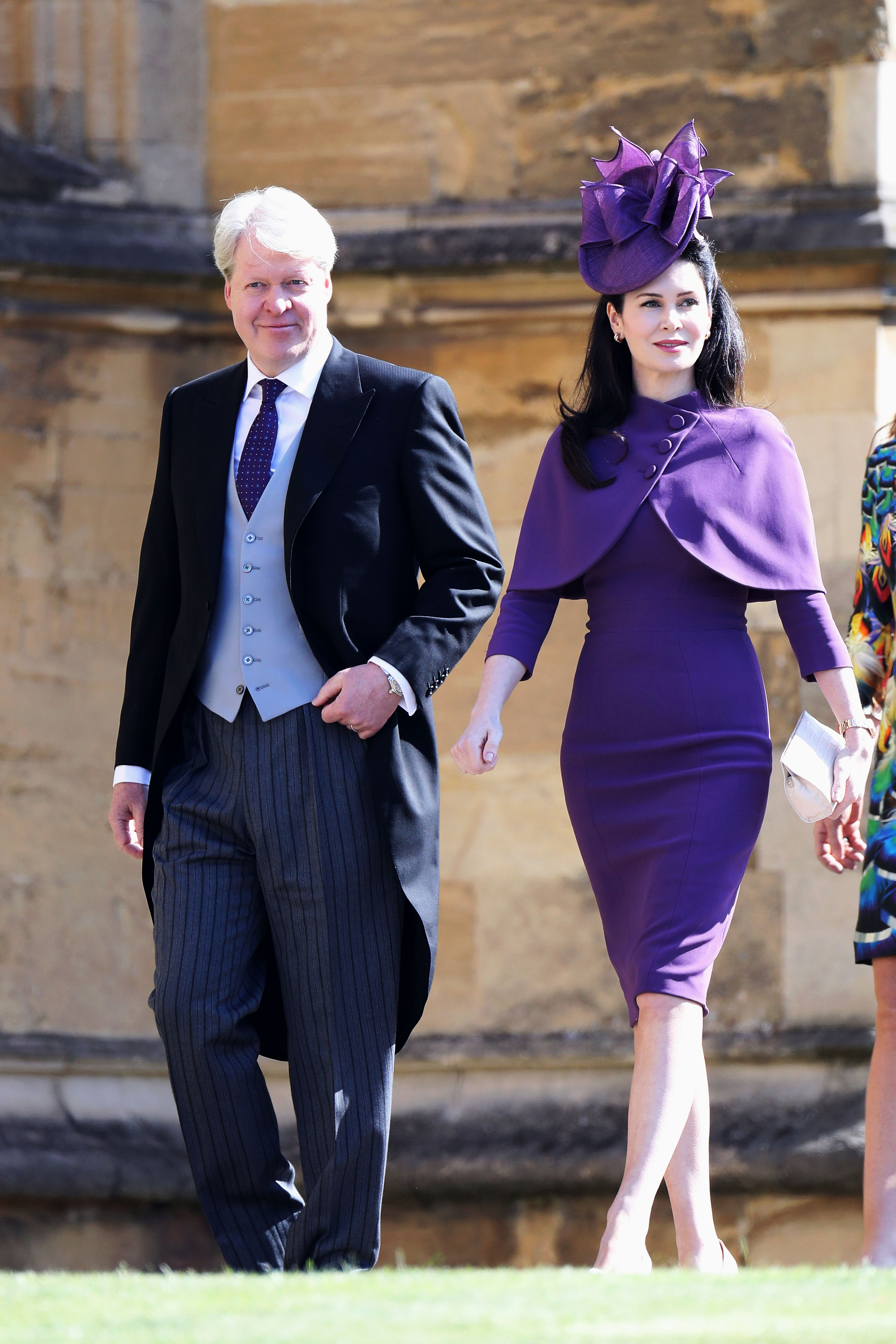 Dianas Bruder, abgebildet bei der Hochzeit von Prinz Harry und Meghan Markle 2018 mit seiner Frau Karen Spencer, hat sein Familienfoto von Diana auf Instagram geteilt