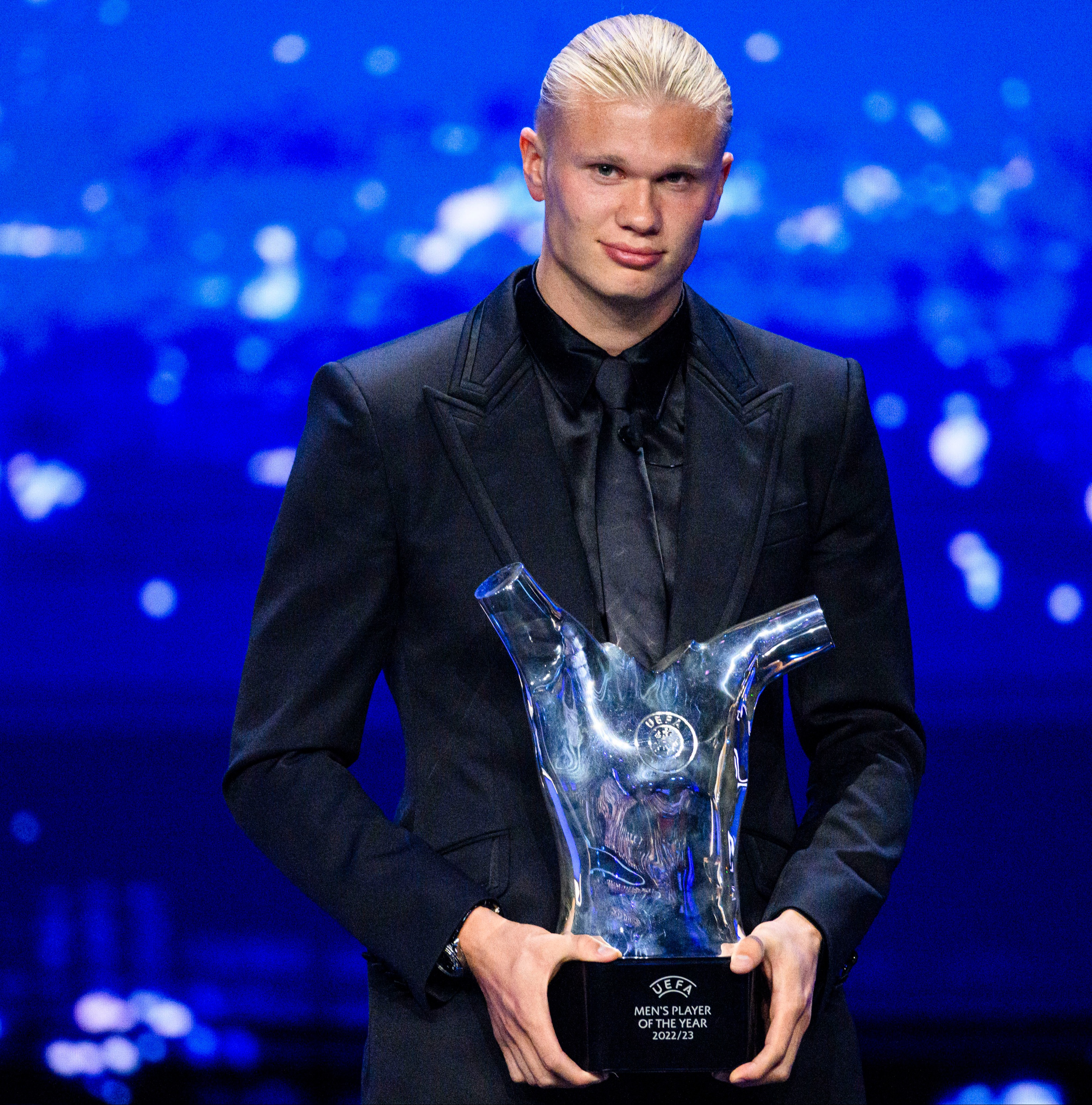 Erling Haaland wurde zum UEFA-Spieler des Jahres gekürt