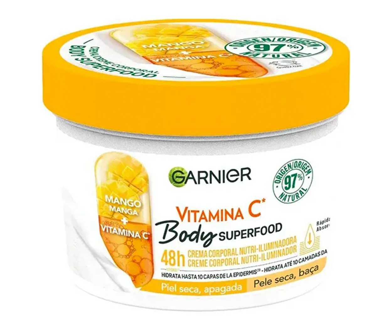 Garnier Vitamin C und Mango Nutri Glow Körpercreme kostet derzeit 4,99 £ bei Boots