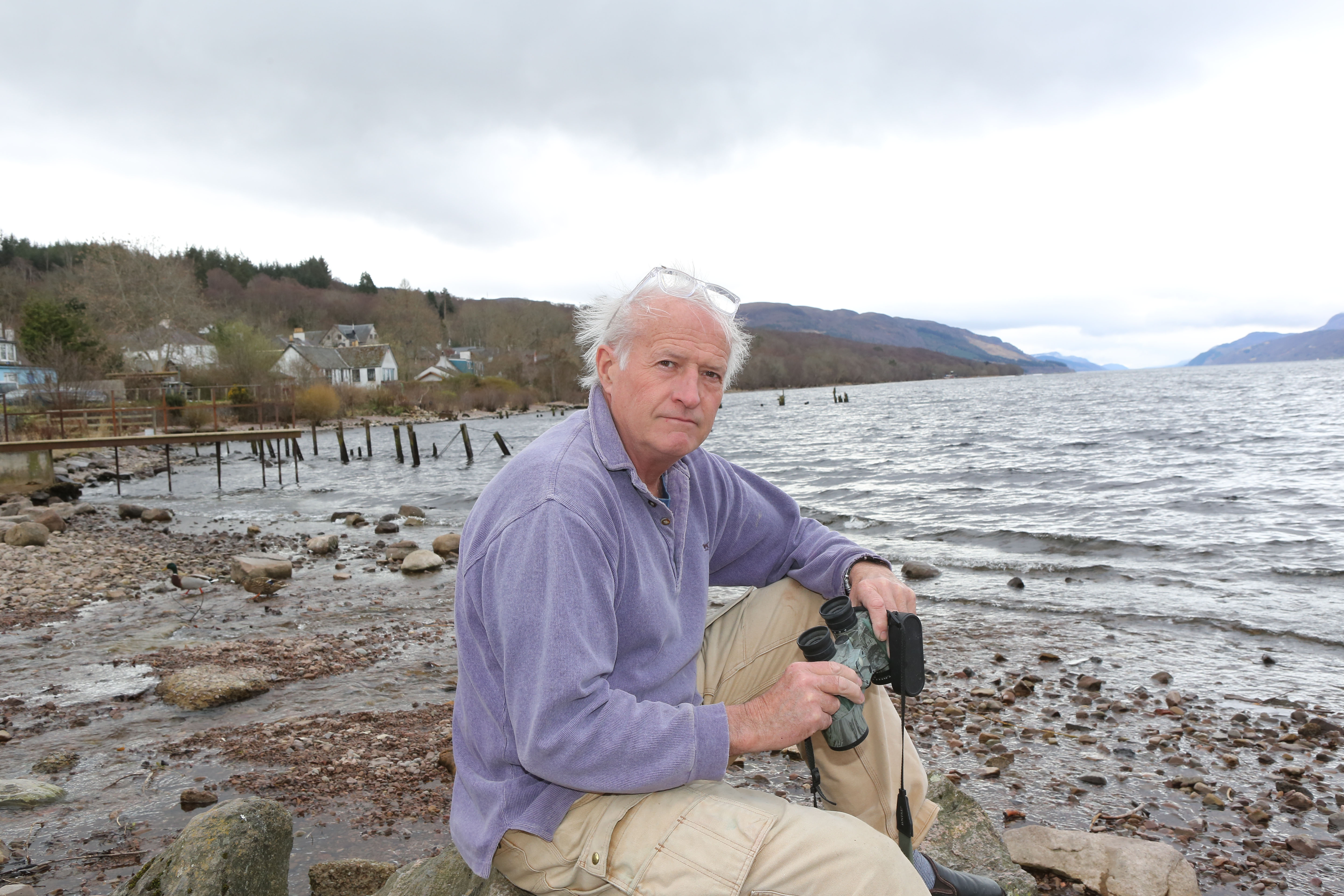 Nessie-Jäger Steve Feltham hat 32 Jahre lang am schottischen See nach dem Monster gesucht