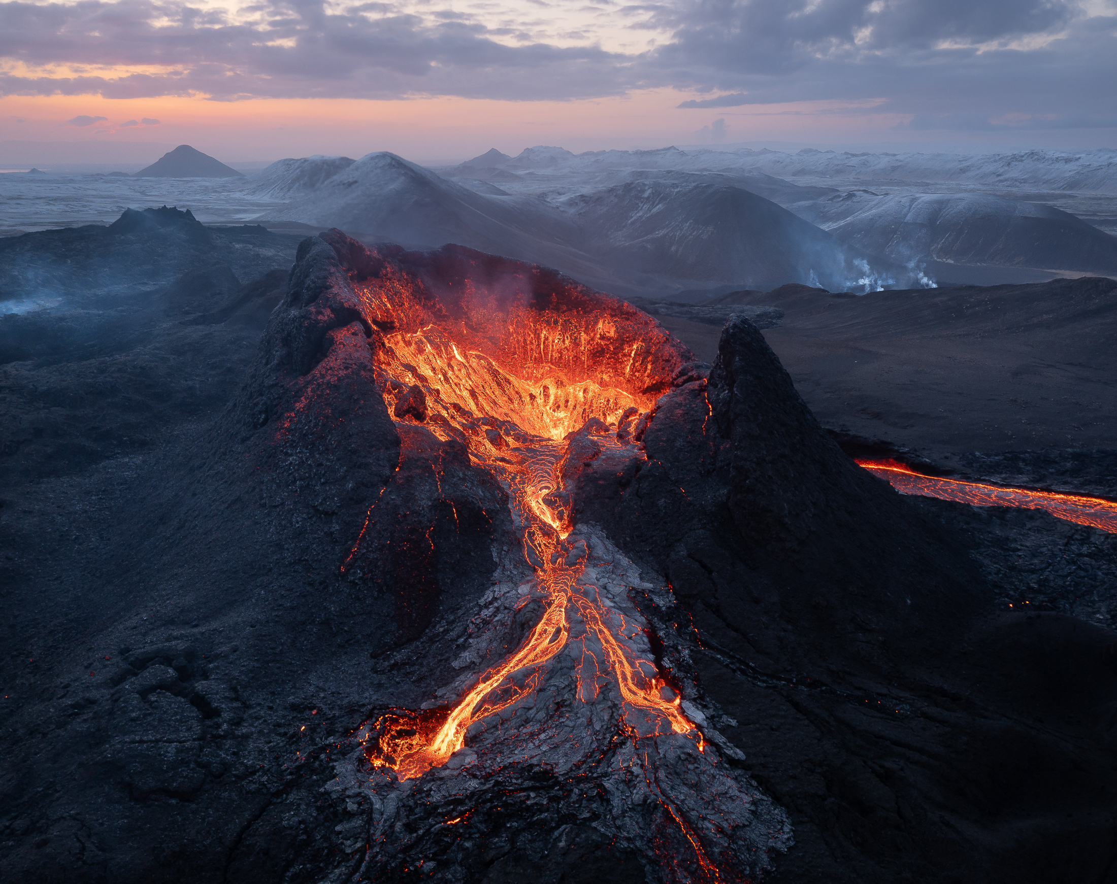Der Vulkan war vor seinem Ausbruch vor zwei Jahren über 800 Jahre lang inaktiv