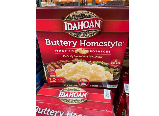 Idahoan-Butter-Kartoffelpüree nach Art der Hausmannskost
