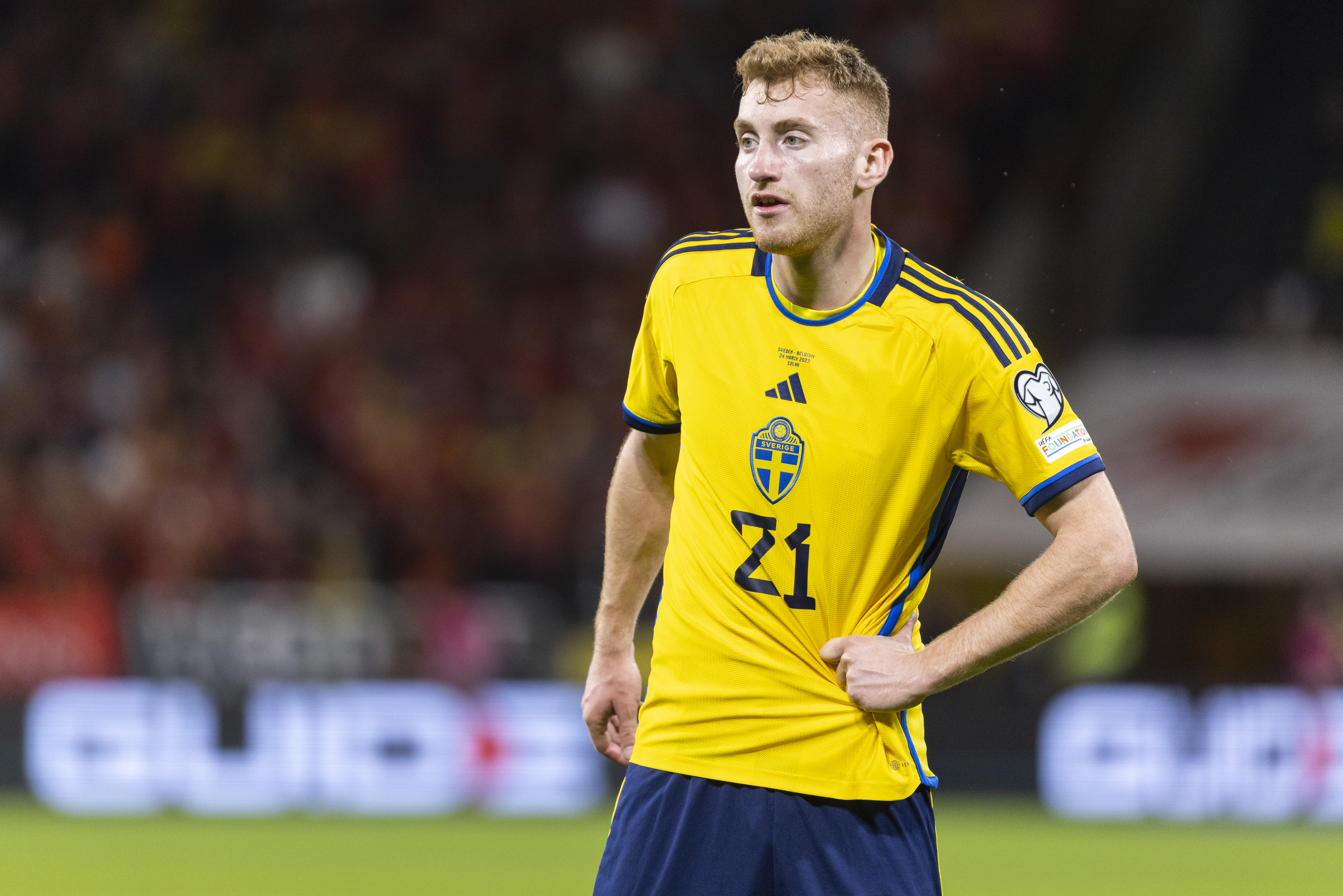 Dejan Kulusevski hat drei Tore für Schweden geschossen