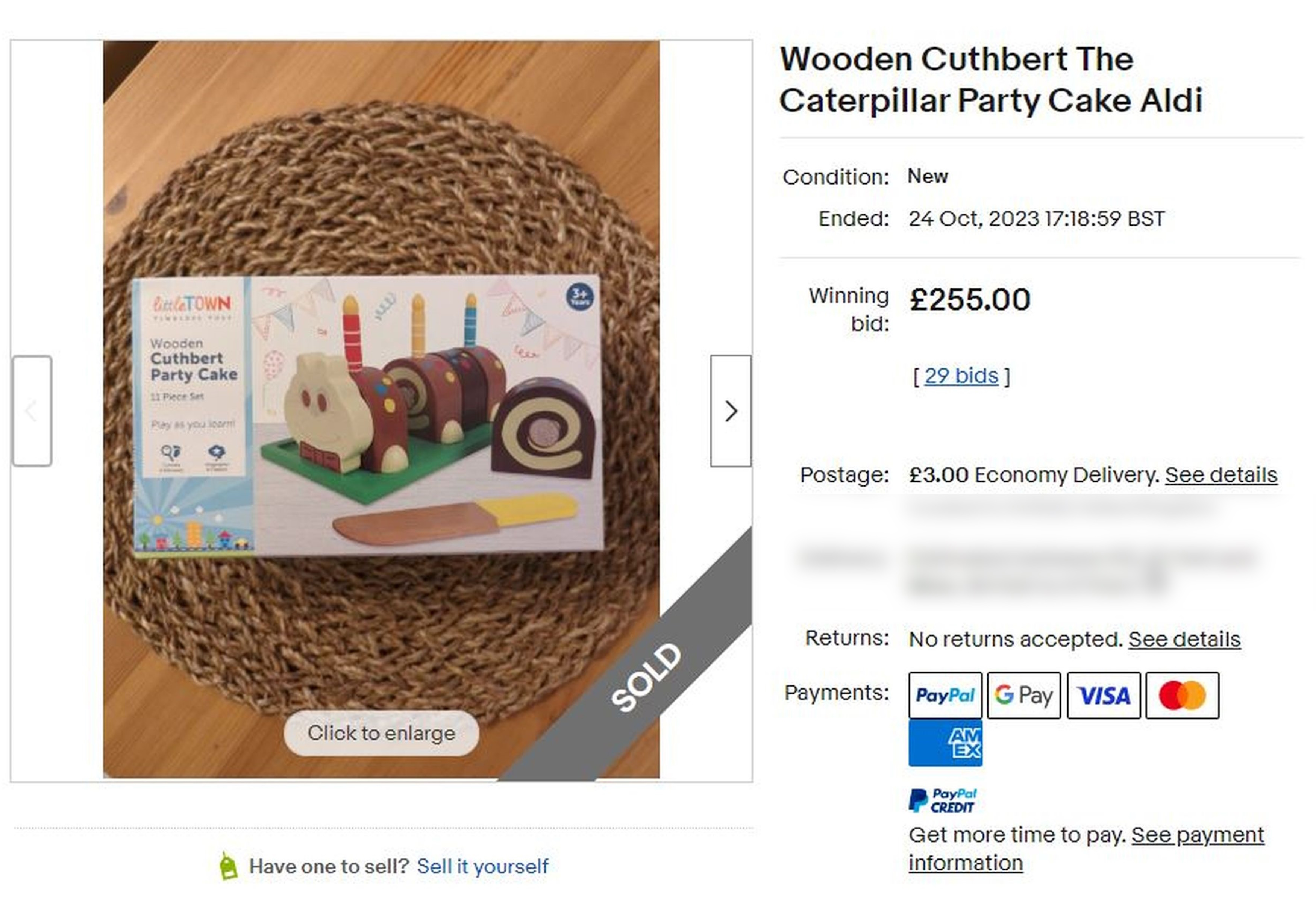 Wütende Mütter kritisierten kürzlich „schändliche“ Aldi-Kunden, weil sie Spielzeug für 8,99 £ bei eBay für bis zu 255 £ verkauft hatten