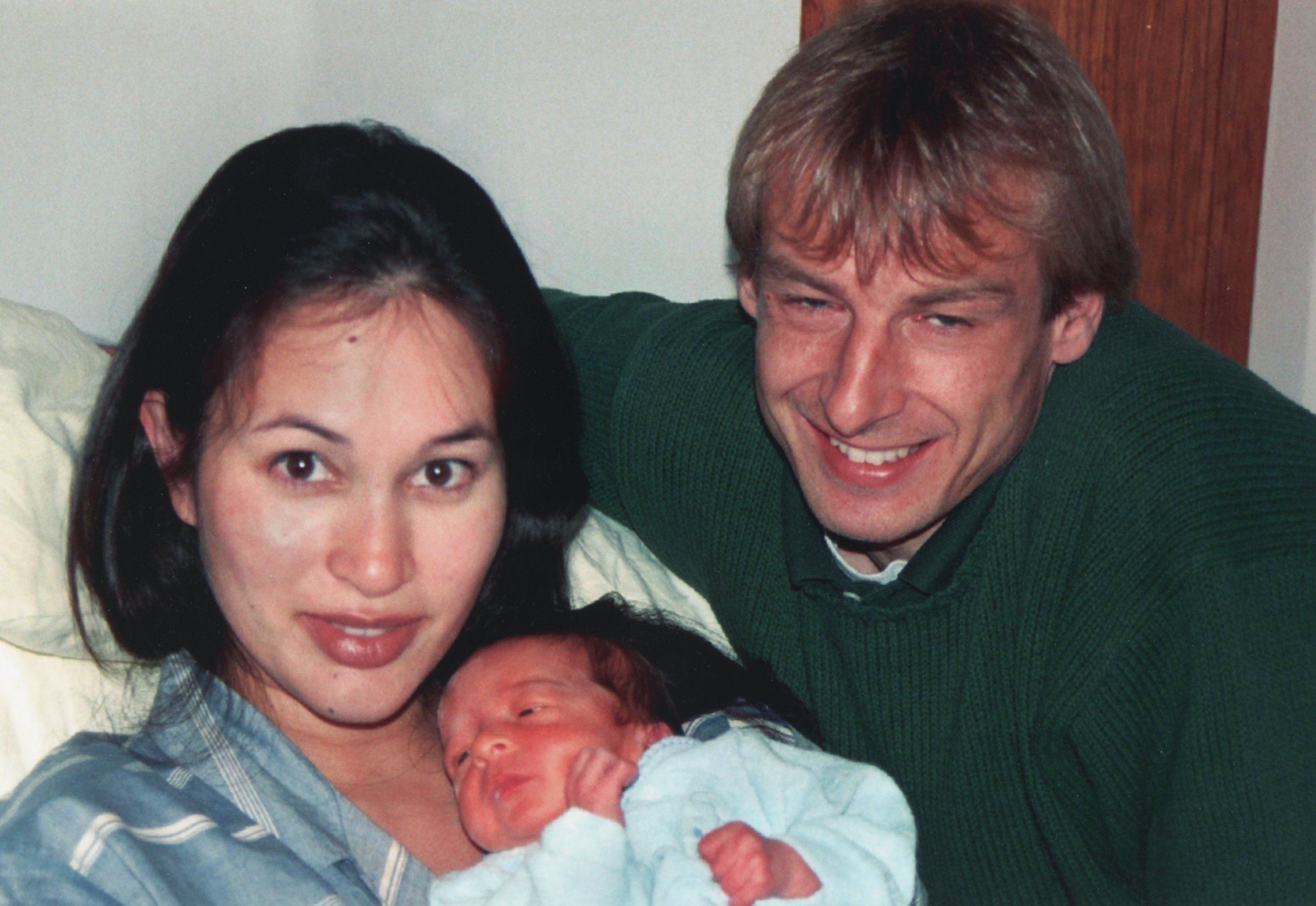 Klismann und seine Frau Debbie begrüßten Jonathan im April 1997