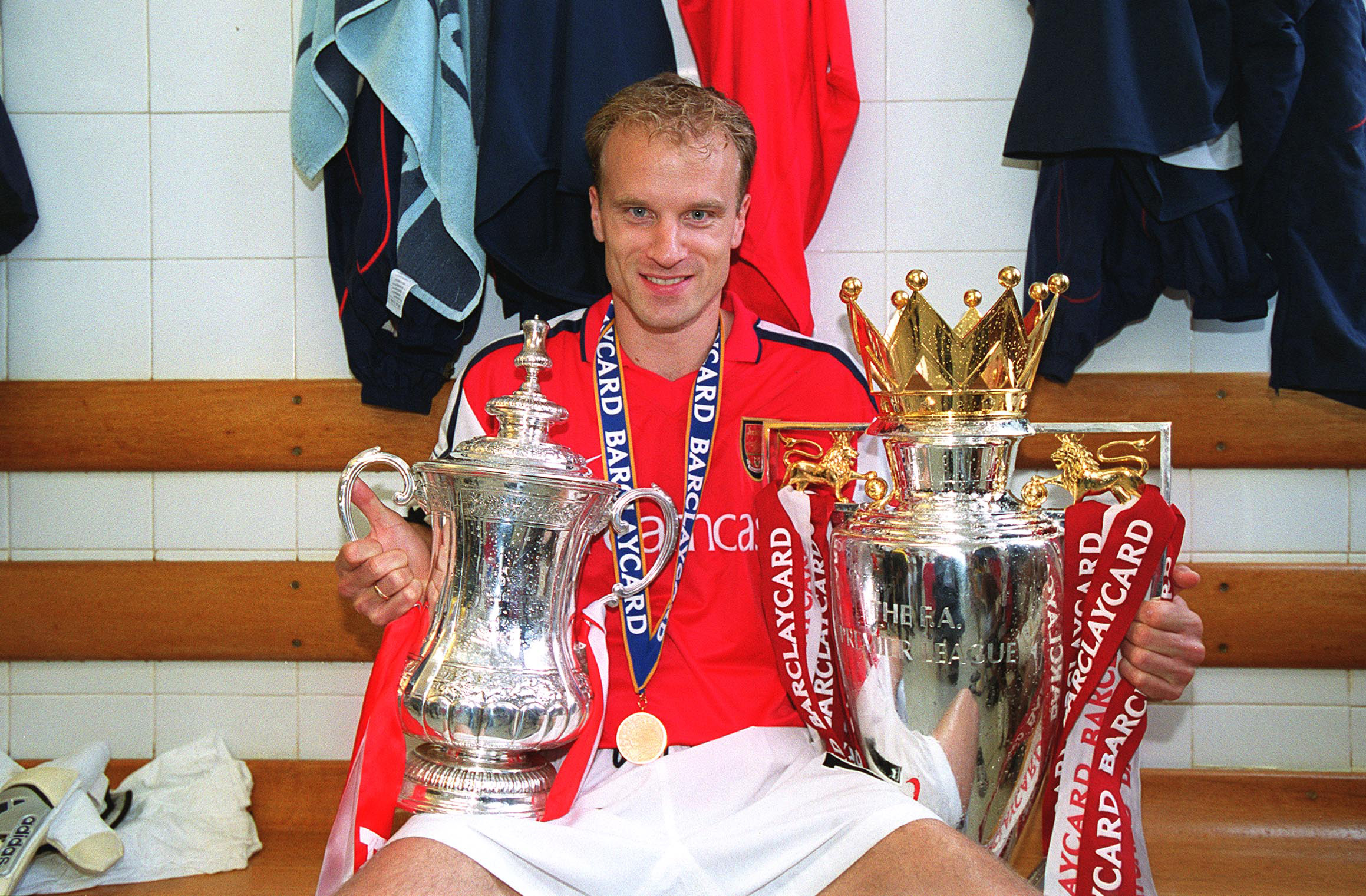 Dennis Bergkamp gewann in seinen elf Jahren bei Arsenal zahlreiche Auszeichnungen
