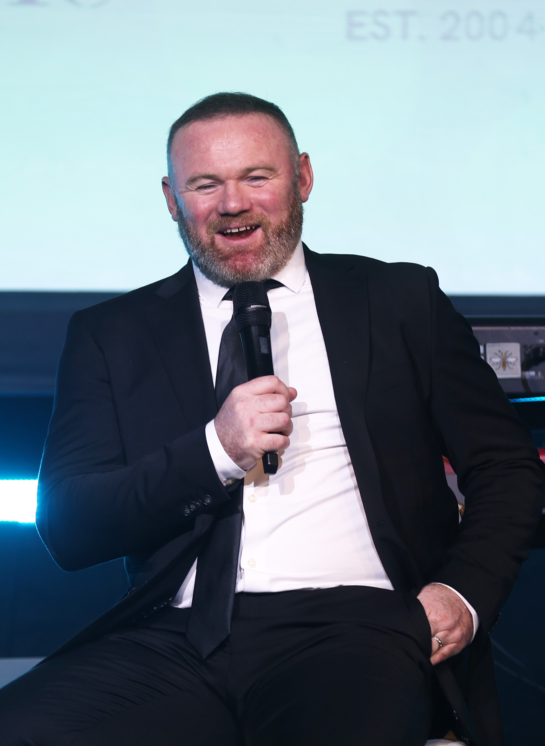 Birmingham-Boss Rooney sprach auf der Bühne