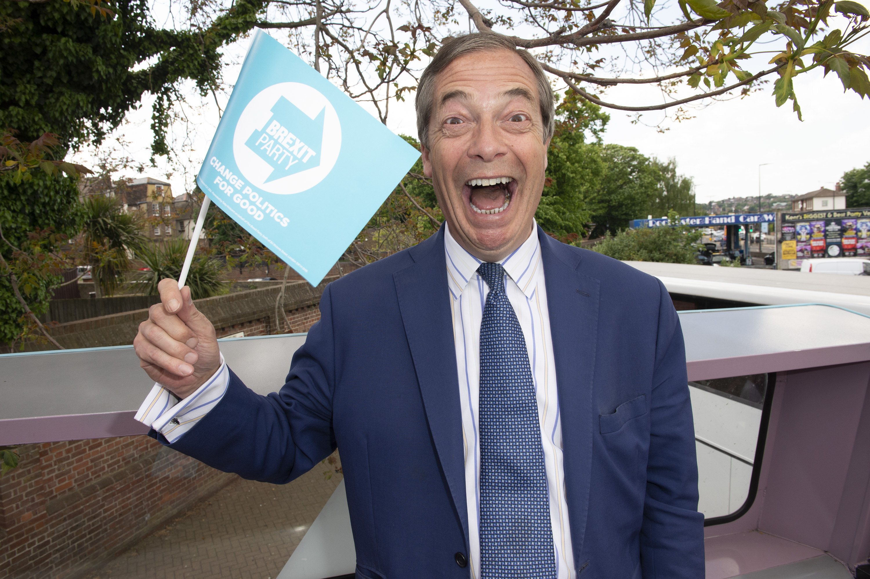 Nigel wird mit seinen politischen Ansichten mit Sicherheit für Aufregung sorgen