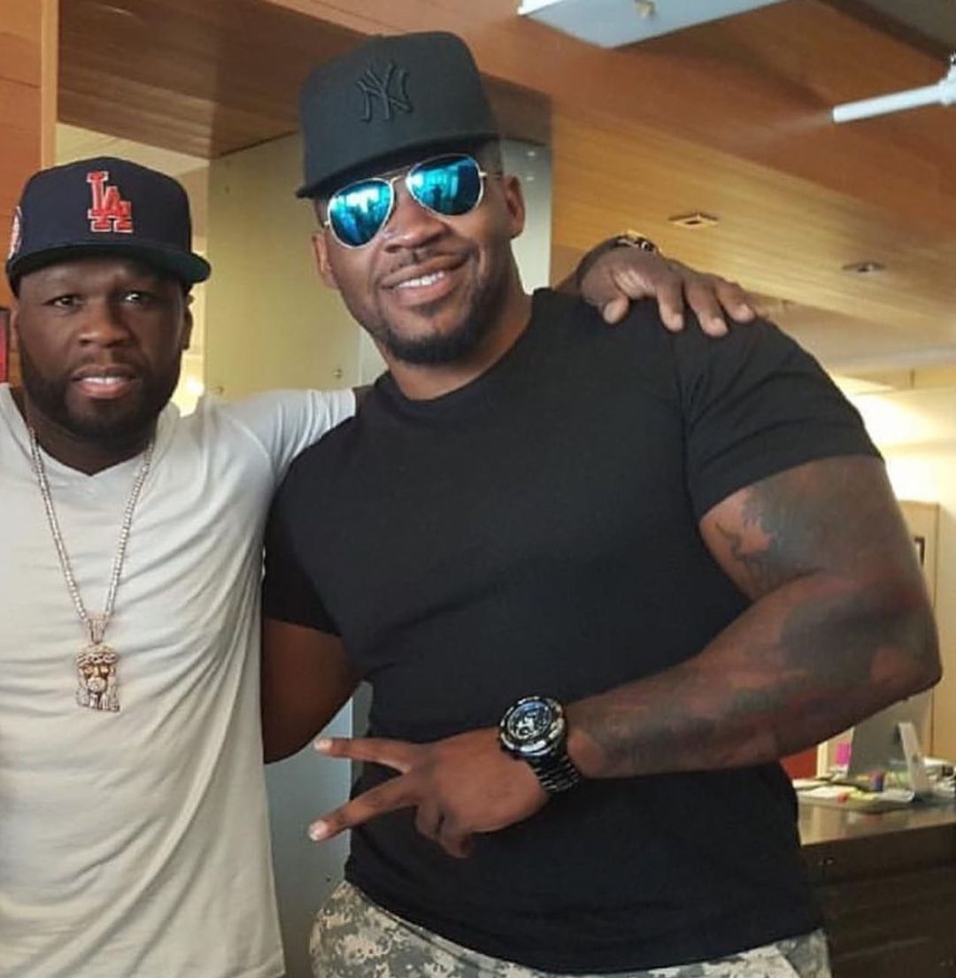 50 Cent und Jarrell Miller sind Freunde