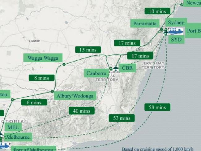 Der Hyperloop könnte stundenlange Fahrten in nur wenige Minuten verwandeln