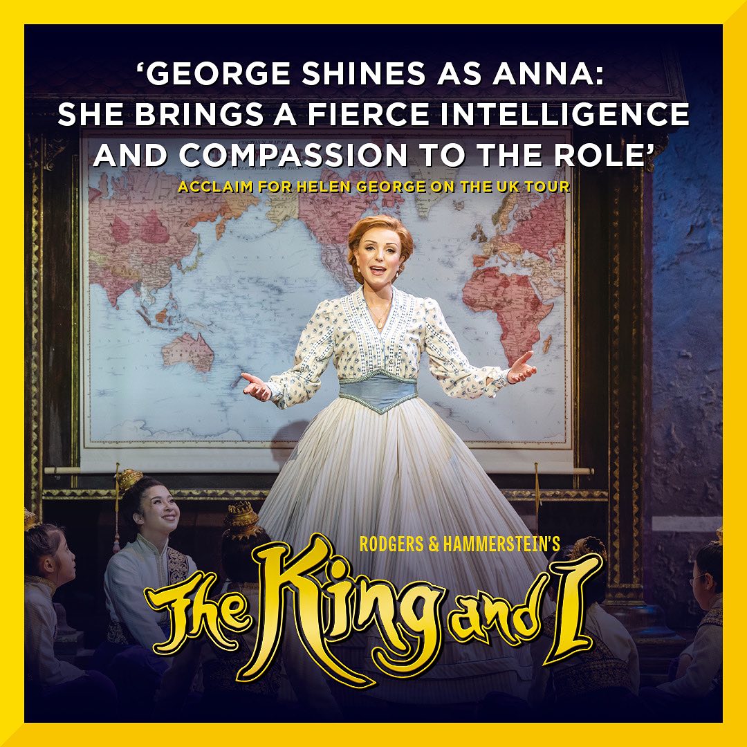 Helen spielt Anna in einer Produktion von „The King and I“ im Londoner Dominion Theatre