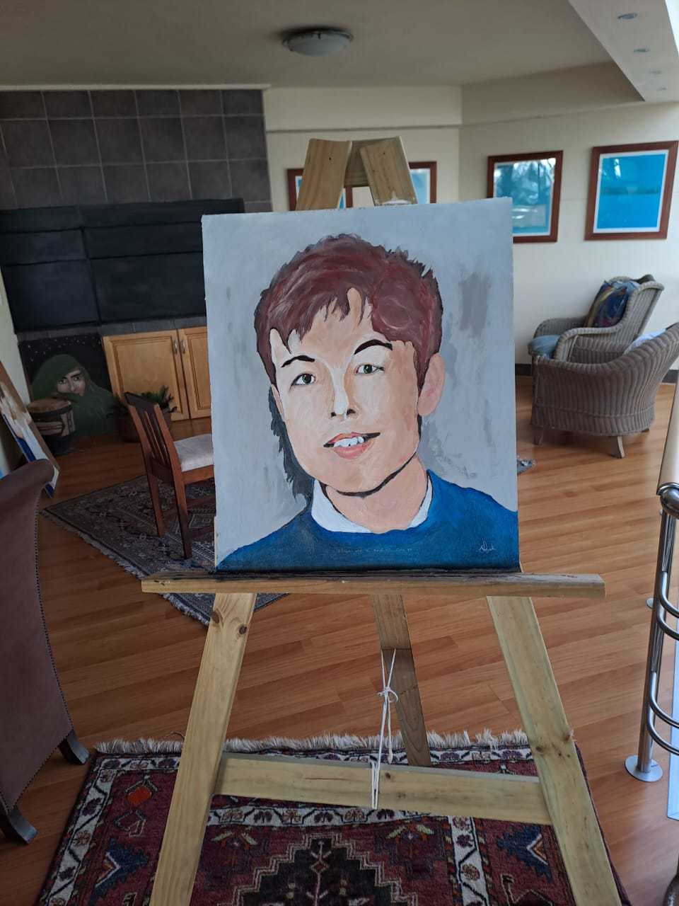 Errol Musk reiste Anfang des Monats in die USA, um an einer Wohltätigkeitsauktion eines von ihm gemalten Porträts seines milliardenschweren Sohnes teilzunehmen