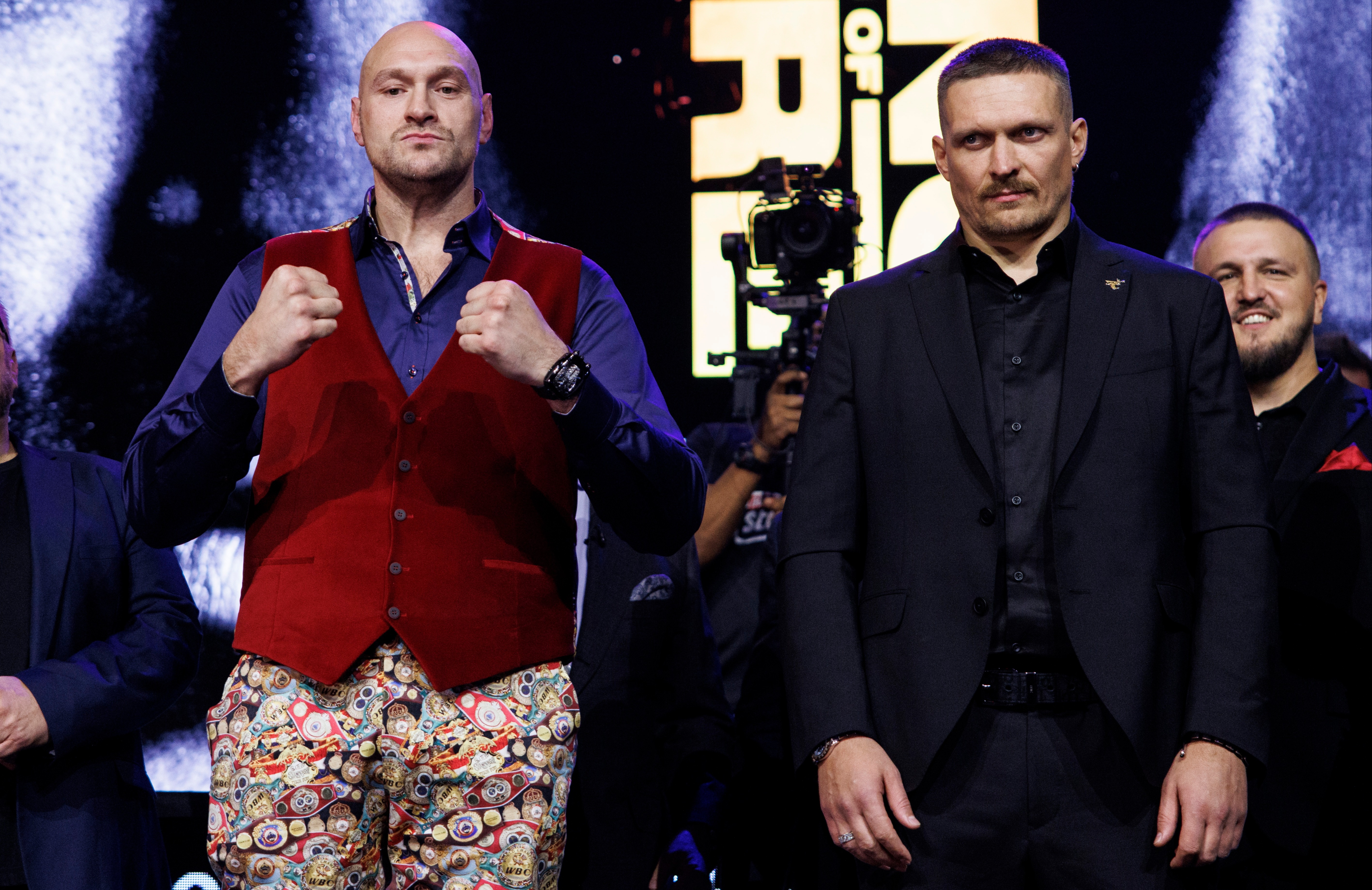 Tyson Fury und Oleksandr Usyk kämpfen am 17. Februar um den unangefochtenen Titel