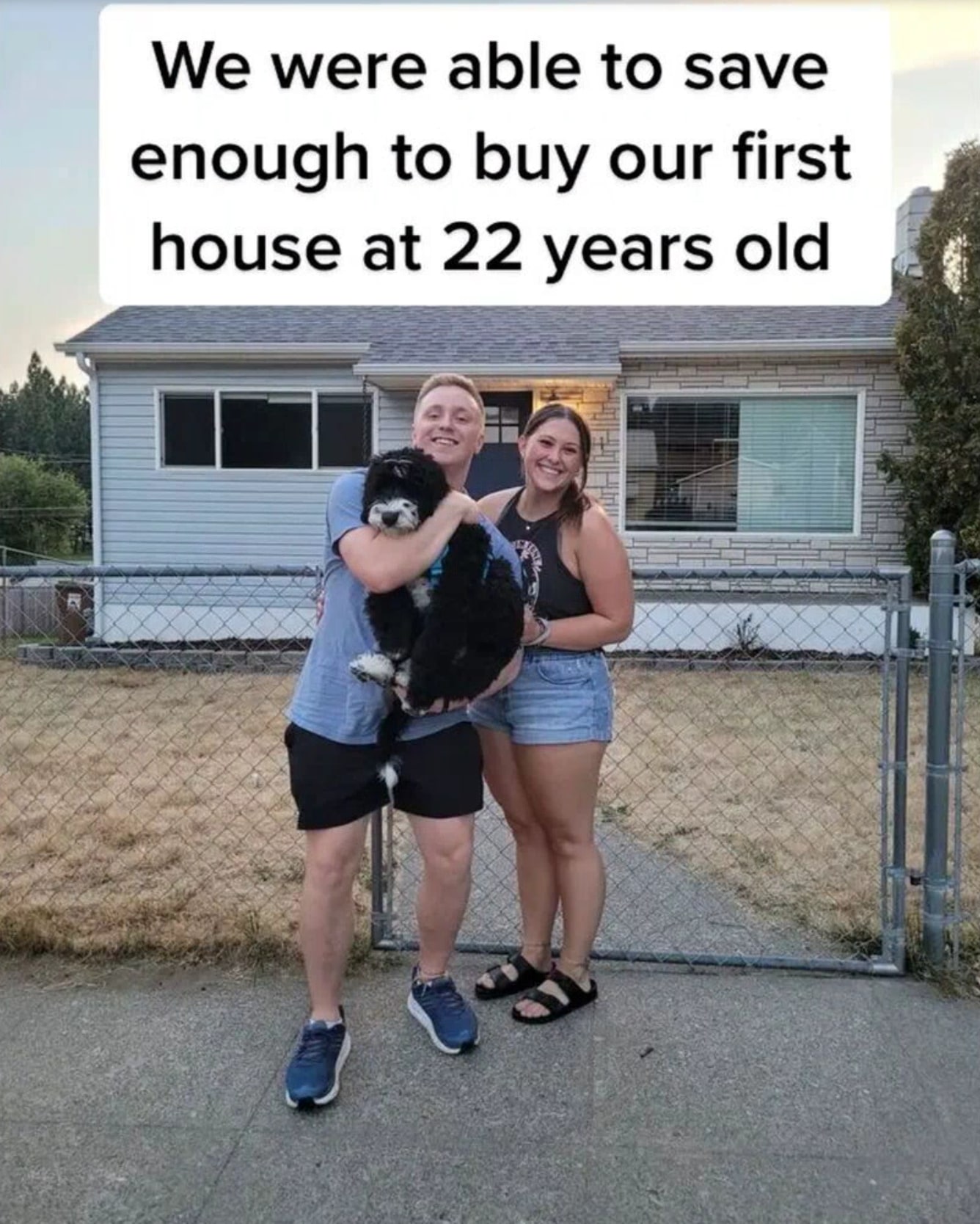 Sie haben in zwei Jahren 39.000 Pfund gespart, um ihr erstes Haus zu kaufen
