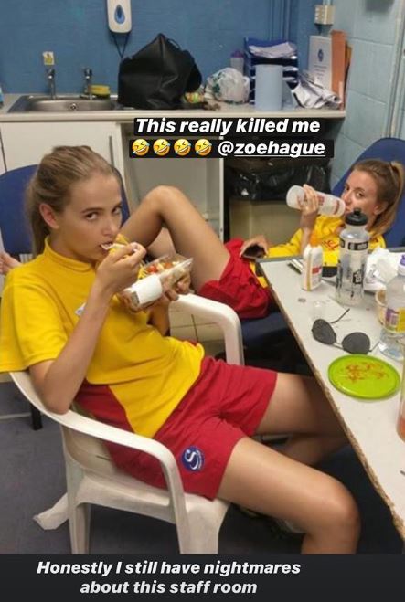Molly-Mae Hague shared this fresh-faced throwback to her old job as a lifeguard on Instagram