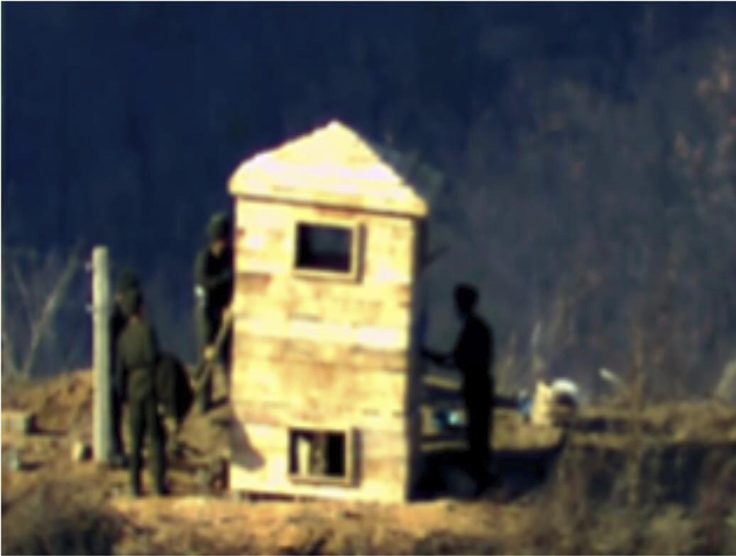 Es wird erwartet, dass nordkoreanische Truppen die elf Wachposten, die 2018 in der DMZ abgerissen wurden, wieder aufbauen werden