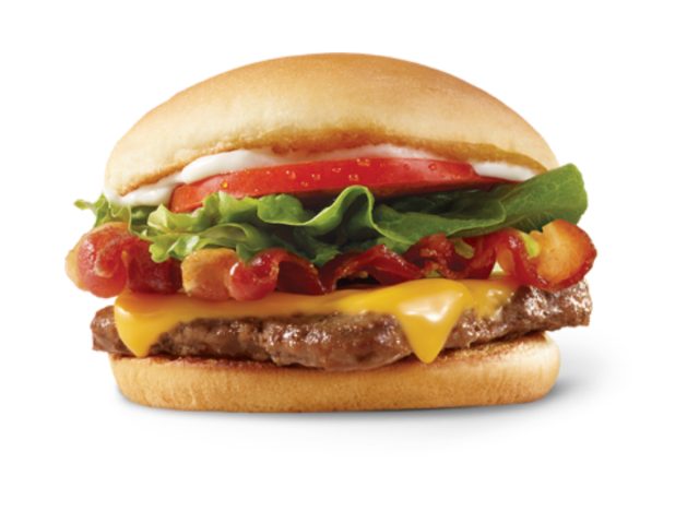 Wendy's Jr.  Speck-Cheeseburger
