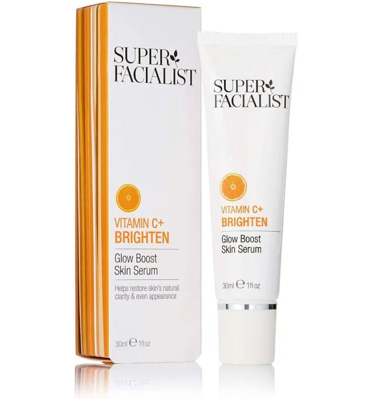 Das Super Facialist Vitamin C+ Glow Boost Skin Serum kostet bei Boots 10 £