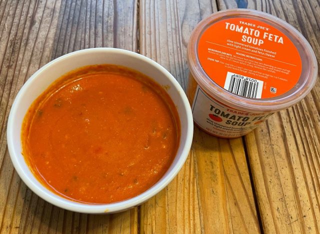 Trader Joe's Tomaten-Feta-Suppe