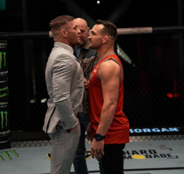 Conor McGregor is set to be welcomed back to the octagon by Michael Chandler