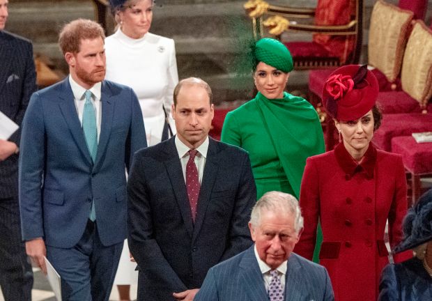 Die königliche Familie im März 2020