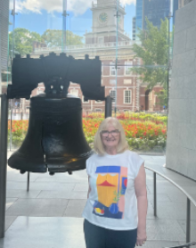 Die eine Tonne schwere Liberty Bell ist ein Symbol der Unabhängigkeit Amerikas