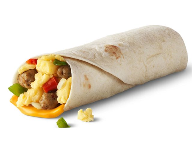 McDonalds-Wurst-Burrito