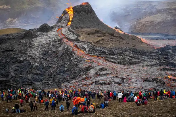 Der Vulkan Fagradalsfjall in Island steht vor seinem vierten Ausbruch in zwei Jahren
