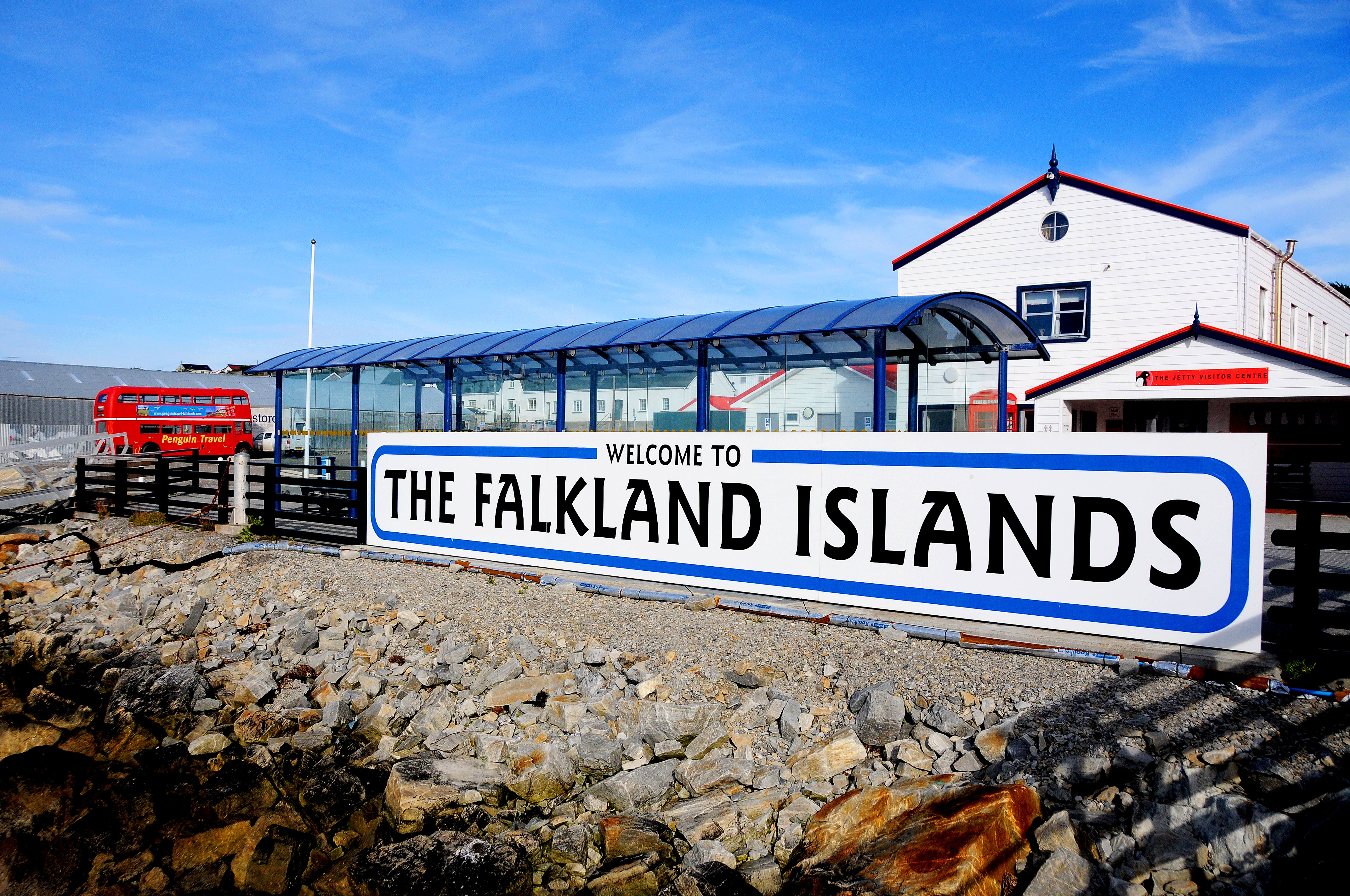 Die Falklandinseln sind ein britisches Überseegebiet mit rund 3.700 Einwohnern