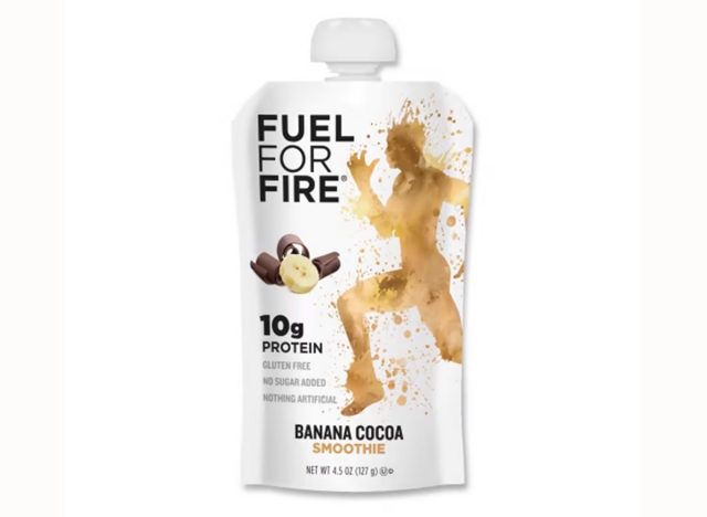 Treibstoff für Feuerfrucht-Smoothie – Bananen-Kakao