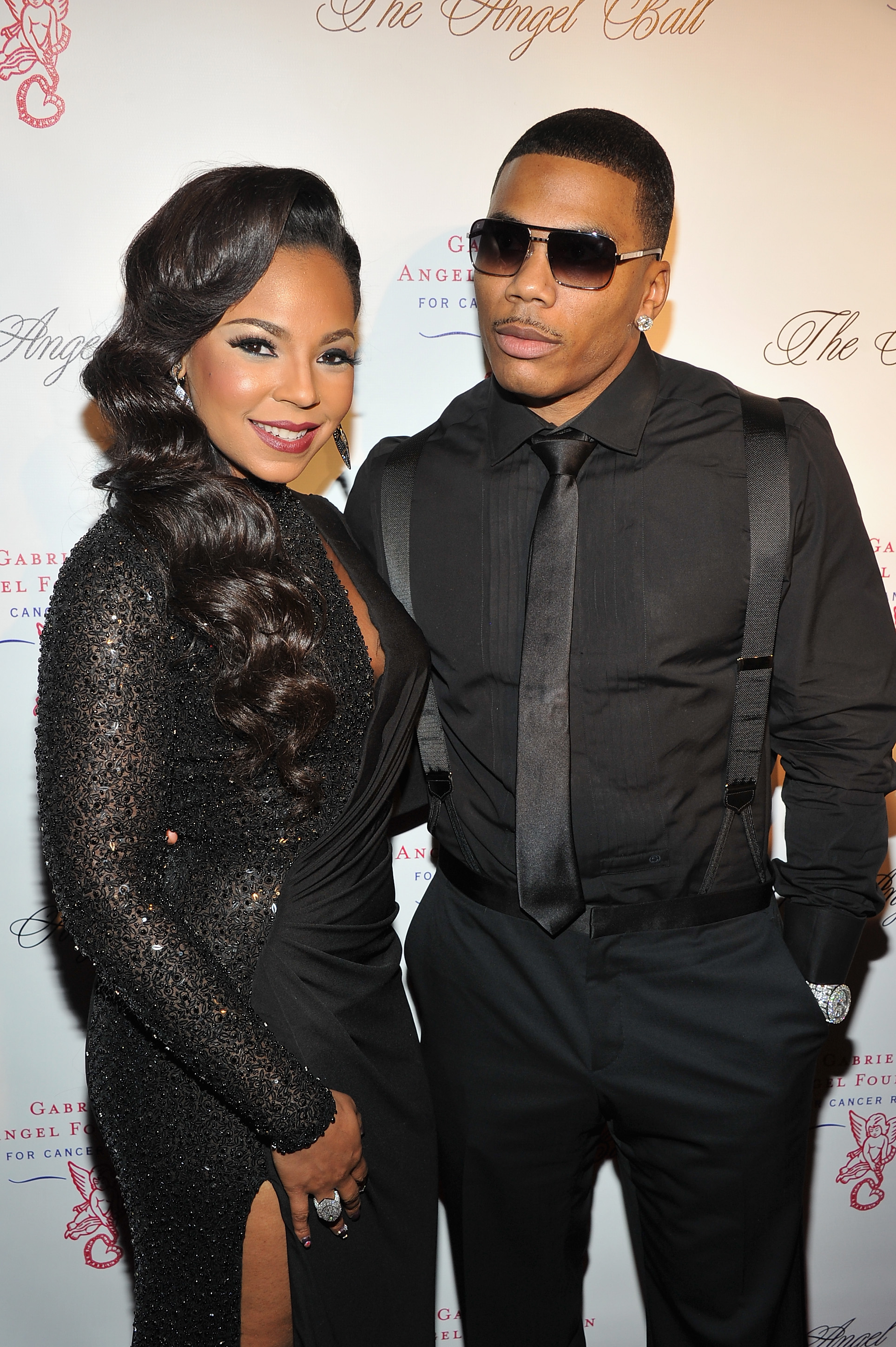 Ashanti und Nelly besuchten gemeinsam den Angel Ball 2012 am 22. Oktober 2012 in New York City