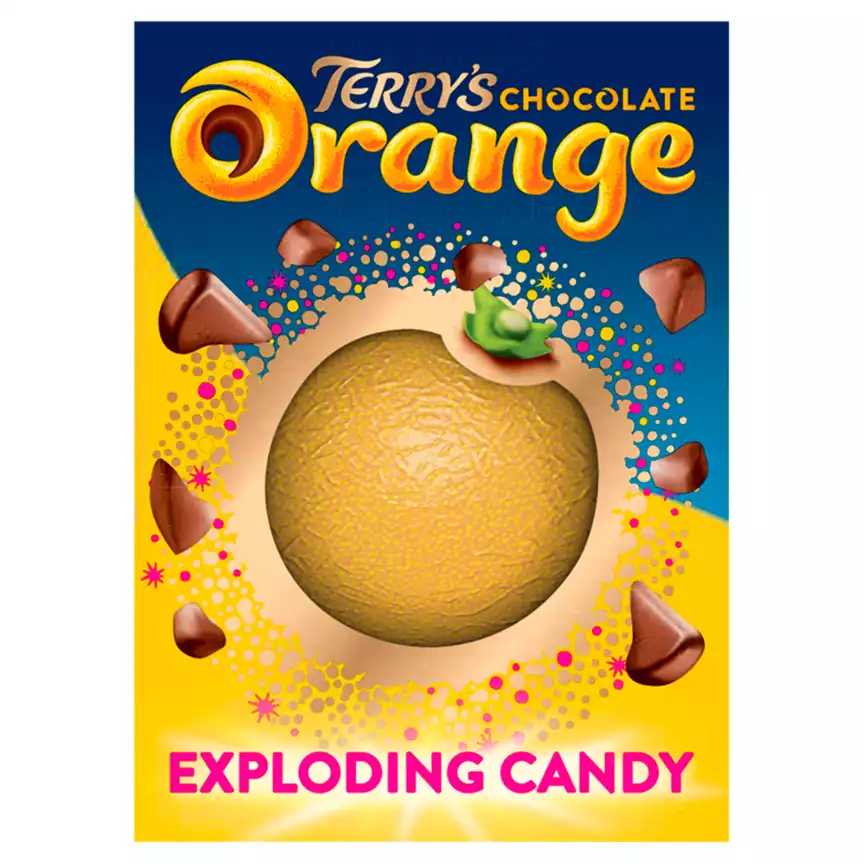 Das neue Terry's Chocolate Orange Exploding Candy kostet 1,50 £ und ist exklusiv bei Asda erhältlich