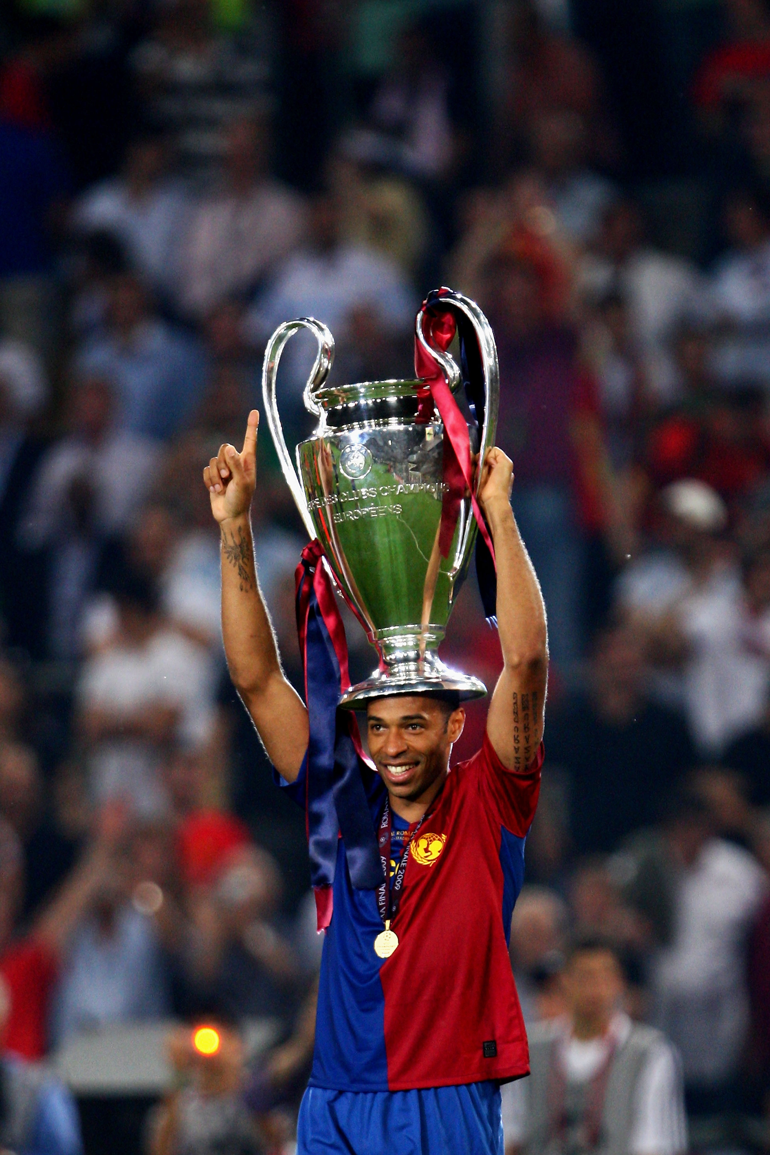 Thierry Henry hat nach seinem Abschied von Arsenal endlich die Champions League gewonnen