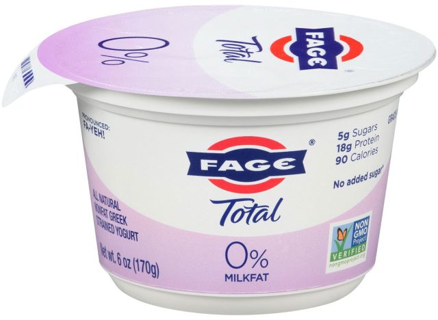 Fage griechischer Joghurt insgesamt 0 Prozent