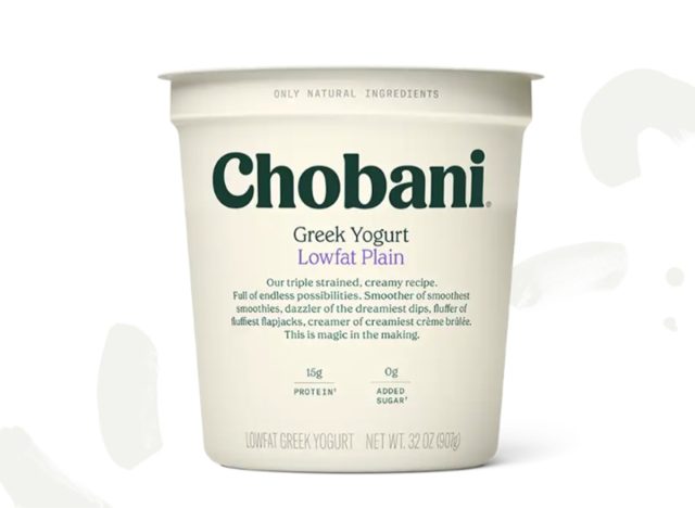 Griechischer Chobani-Joghurt, fettarm, natur