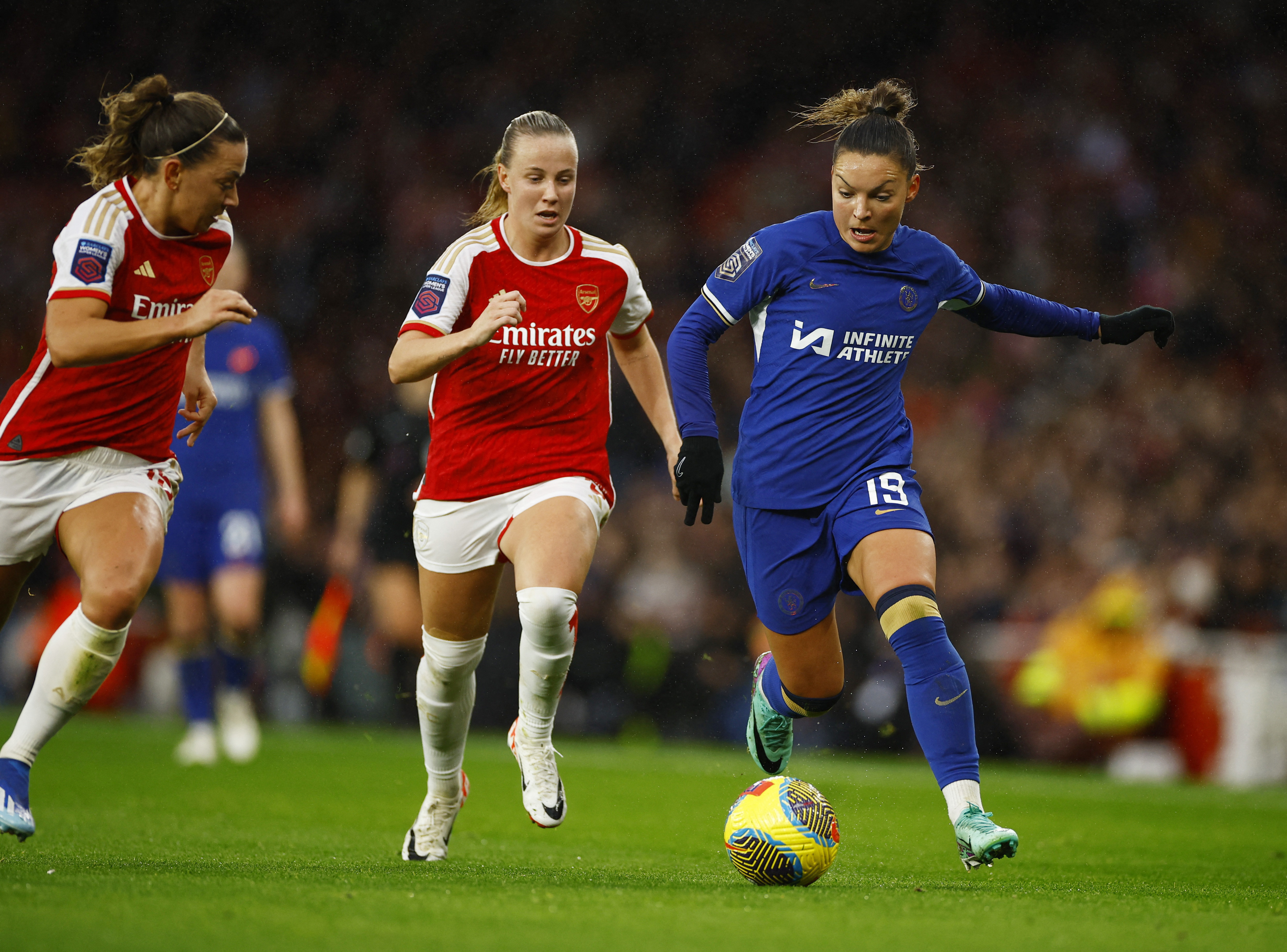 Chelseas einziges Tor des Spiels fiel durch Johanna Rytting Kaneryds Ausgleichstreffer in der ersten Halbzeit